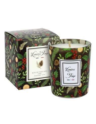 Bougie Lumières d'Hiver 180 g Sapin cadeau de Noël