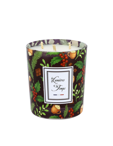 Bougie Lumières d'Hiver 350 g Chocolat Chaud