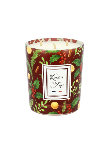 Bougie Lumières d'Hiver 350 g Orange Cannelle