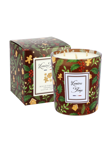 Bougie Lumières d'Hiver 350 g Pain d'Épices