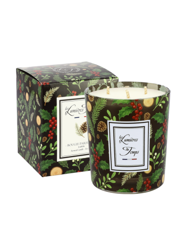 Bougie Lumières d'Hiver 350 g Sapin et sa boîte