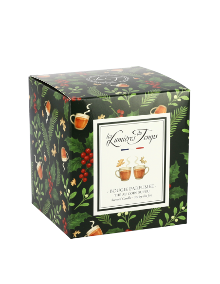Bougie Lumières d'Hiver 350 g Thé au Coin du Feu