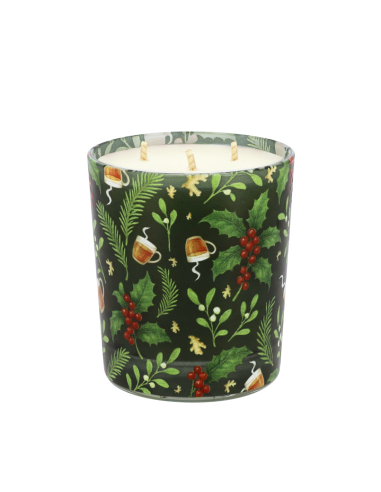 Bougie Lumières d'Hiver 350 g Thé au Coin du Feu
