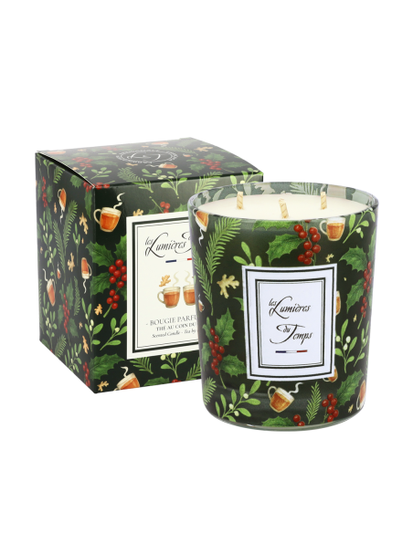Bougie Lumières d'Hiver 350 g Thé au Coin du Feu