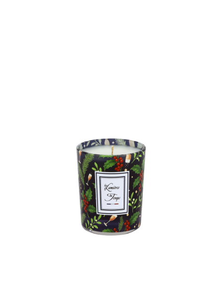 Bougie 90 g Champagne Rosé collection Lumières d'Hiver