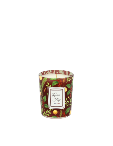 Bougie Lumières d'Hiver 90 g parfum Orange Cannelle
