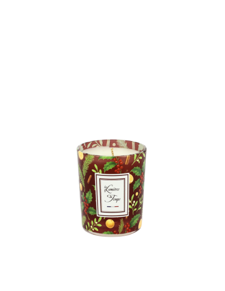 Bougie Lumières d'Hiver 90 g parfum Orange Cannelle