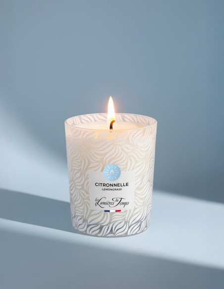 Bougie Végétale 180 g Citronnelle | Les Lumières du Temps