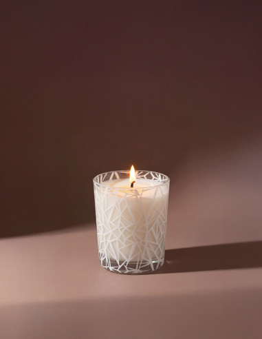 Bougie végétale 90 gr soirée d'hiver | Les Lumières du Temps