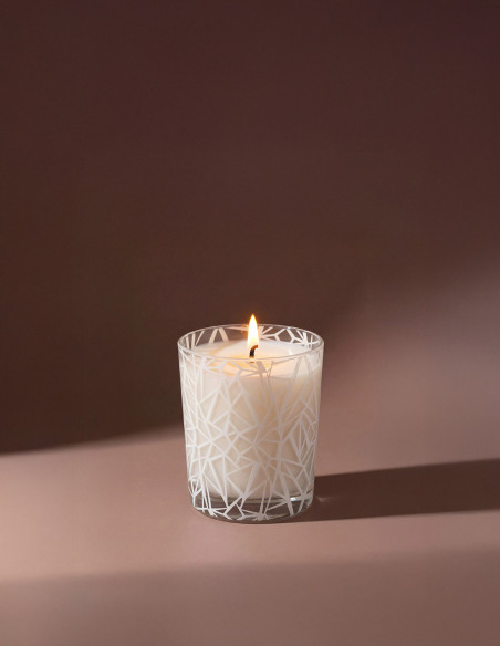 Bougie végétale 90 gr soirée d'hiver | Les Lumières du Temps