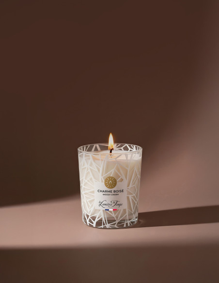 Bougie Végétale 90 g Charme Boisé Les Traditionnels