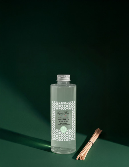Recharge pour Diffuseur de Parfum 200 ml Bergamote et Néroli ; un duo de parfum