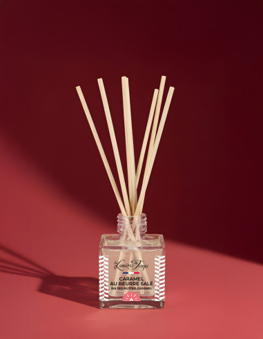 Diffuseur de Parfum 50 ml Caramel Beurre Salé ; un univers gourmand