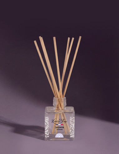 Diffuseur de Parfum 50 ml Jasmin ; Le jasmin est l'une des fleurs reines de la parfumerie.