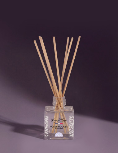 Diffuseur de Parfum 50 ml Roses Rouges : la reine des fleurs au parfum délicat