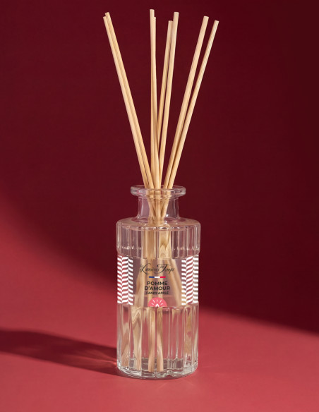 Diffuseur de Parfum 200 ml Pomme d'Amour ; une touche gourmande et sucrée dans votre intérieur