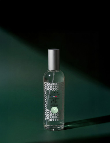 Spray d'Ambiance 100 ml Iris et Miel ; un duo de parfum