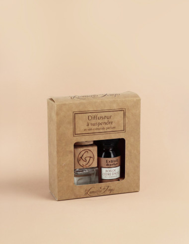 Diffuseur à suspendre 15 ml Bois de Cèdre