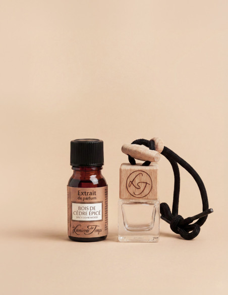 Diffuseur de voiture à suspendre 15 ml Bois de Cèdre