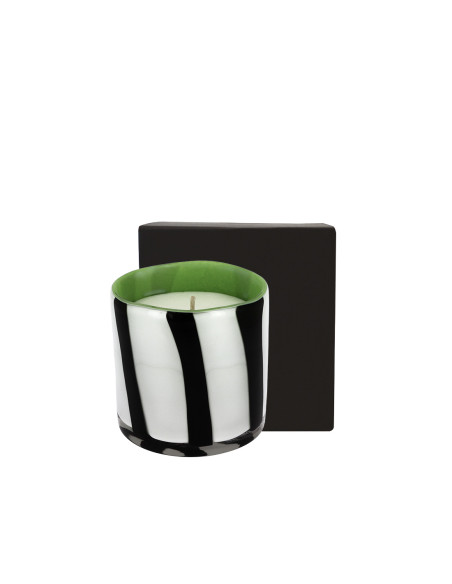 Bougie Audacieuse Verte 430 g parfum Bois d'Olivier