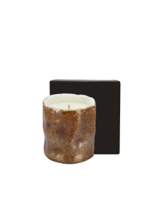 Bougie Aura Marron 300 g Cachemire