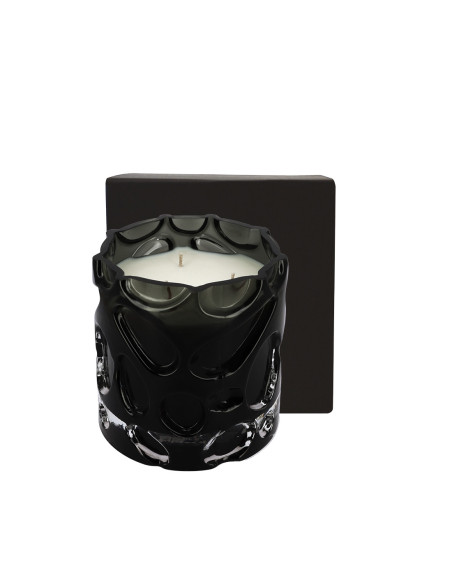 Grosse Bougie Onyx Noire 1,1 kg Ambre Noire