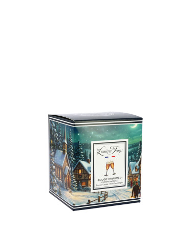 Bougie Villages Enchantés 90 g Champagne Rosé