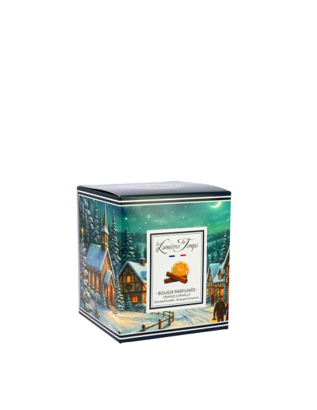 Bougie Villages Enchantés 90 g Orange Cannelle