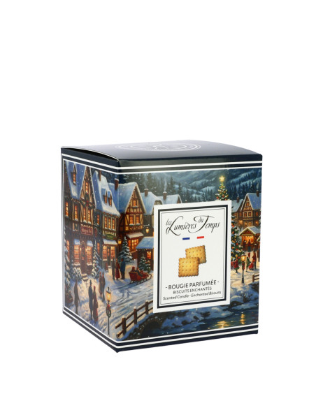 Bougie Villages Enchantés 180 g Biscuits Enchantés nouvelle collection de noël