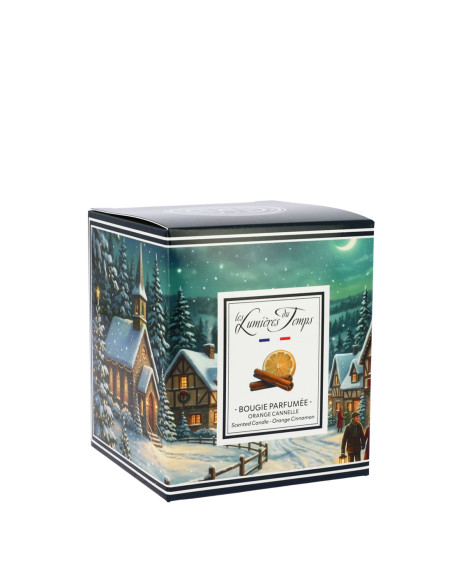 Bougie Villages Enchantés 180 g Orange Cannelle