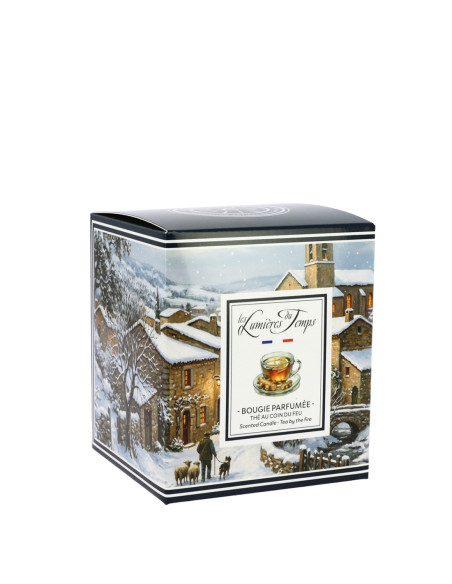 bougie parfumée de Noël