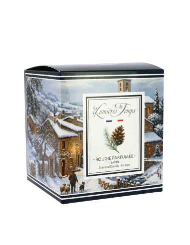 Bougie Sapin parfumée 350 g – Collection Noël