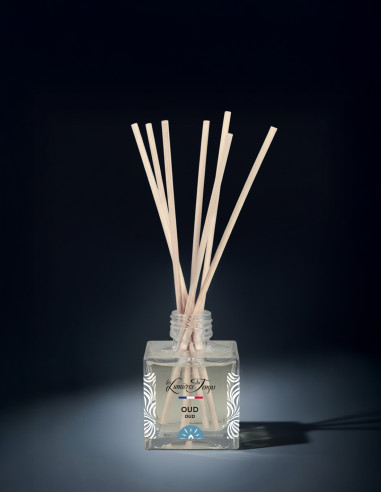 Diffuseur parfum Oud 50 ml – Bâtonnets | Ambiance élégante