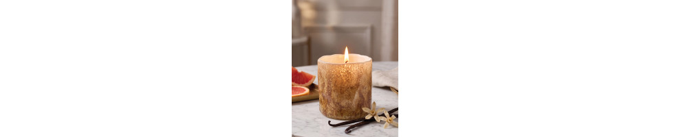 Bougies Aura – Collection Design aux Inspirations Minérales