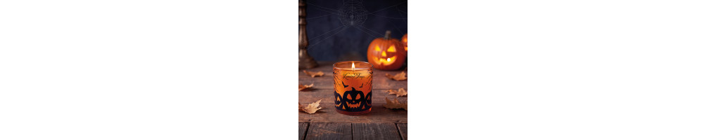 Bougies Halloween Parfumées – Décoration – Collection Automne