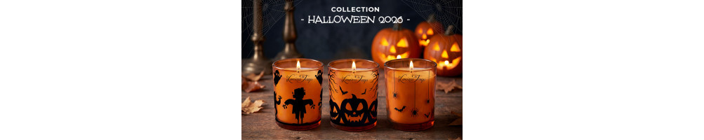 Collection Halloween – Bougies Parfumées et Décoration